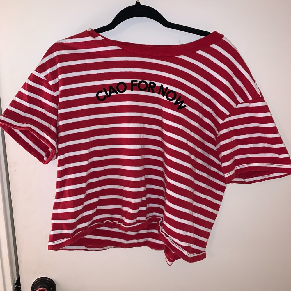 Madewell Ciao For Now Stripe Tee View 2